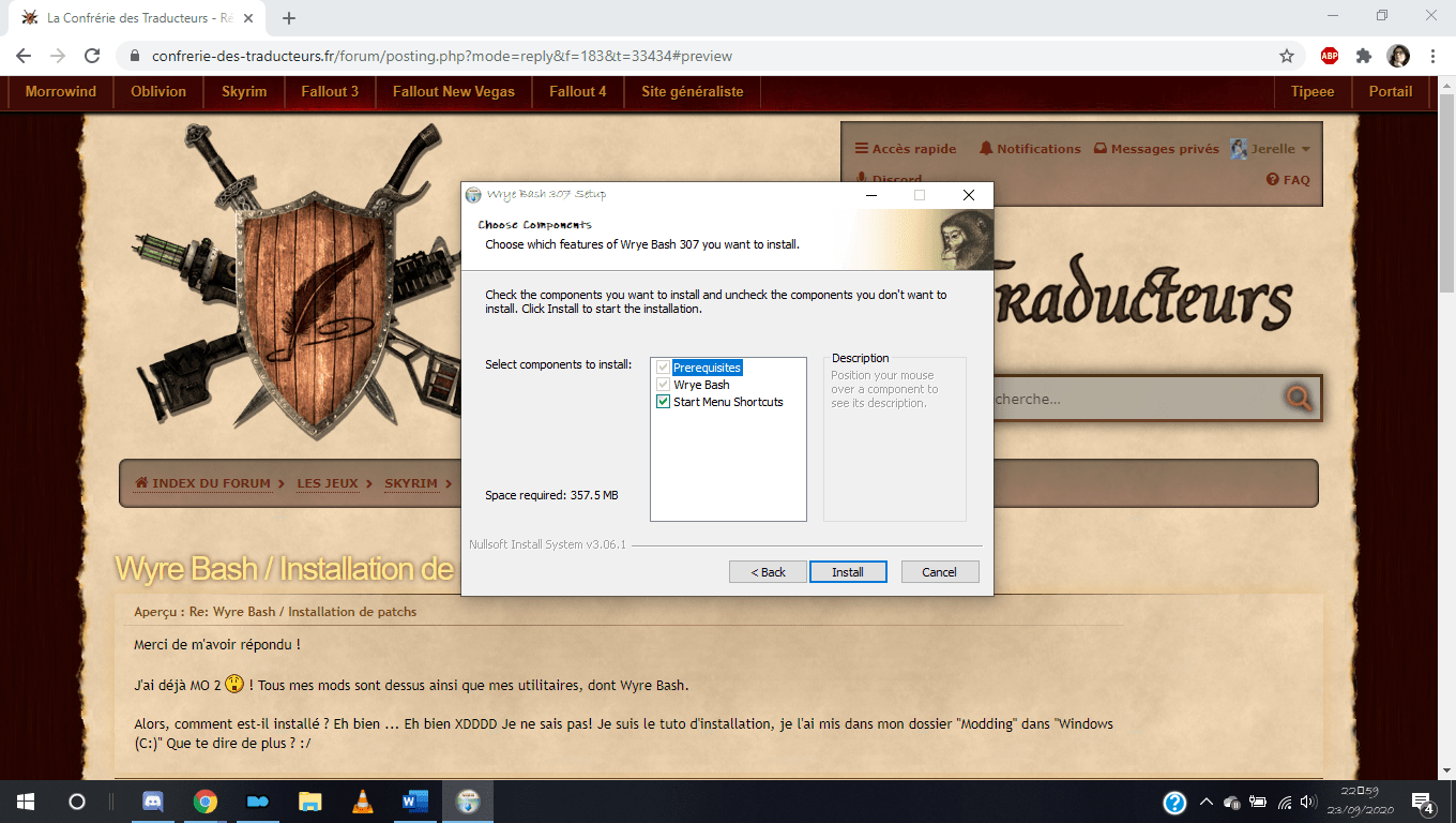 Wyre Bash Installation De Patchs La Confrerie Des Traducteurs