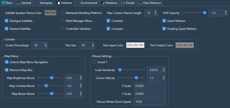 Fichier:BethINI Interface.png