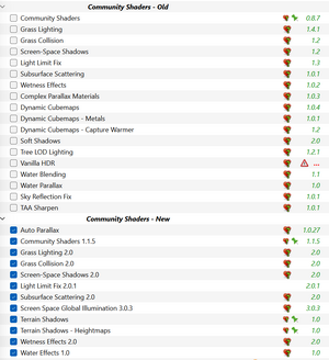 CS + addons Avant / Après
